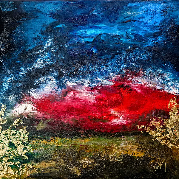 King Josiah ('...let no one make his son or daughter pass through the fire to Molech!') - 45x45 cm