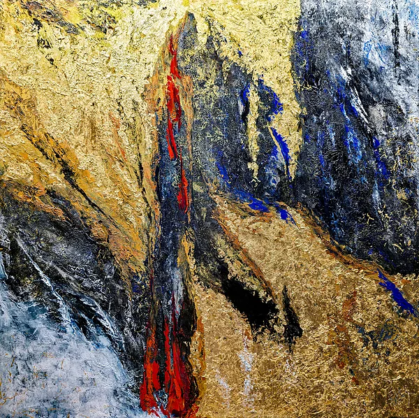 The Purification of the Temple - 120x120 cm