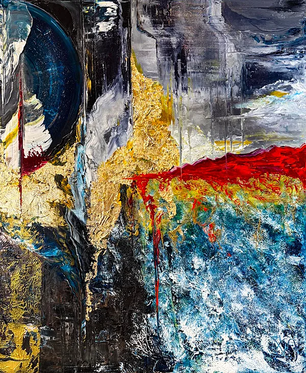 The Judgement - 65x54 cm